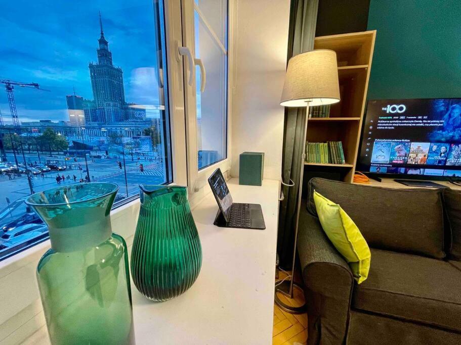 Appartement Super Square Metro X2 Fast Wifi 55'Tv Netflix Hbo Appletv+ Amazontv à Varsovie Extérieur photo