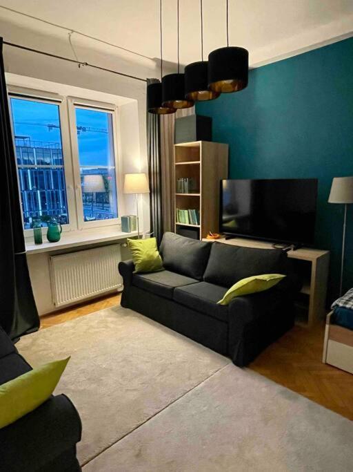 Appartement Super Square Metro X2 Fast Wifi 55'Tv Netflix Hbo Appletv+ Amazontv à Varsovie Extérieur photo