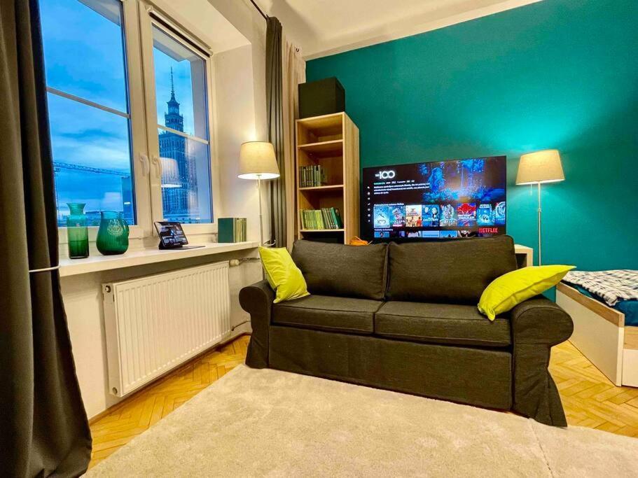 Appartement Super Square Metro X2 Fast Wifi 55'Tv Netflix Hbo Appletv+ Amazontv à Varsovie Extérieur photo