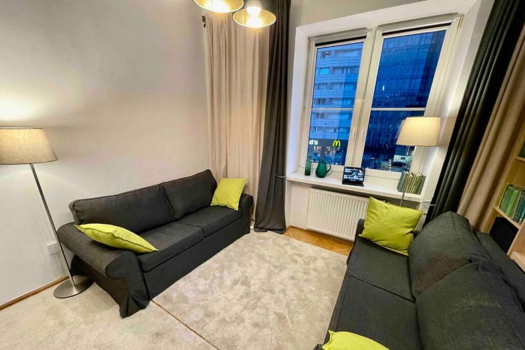 Appartement Super Square Metro X2 Fast Wifi 55'Tv Netflix Hbo Appletv+ Amazontv à Varsovie Extérieur photo