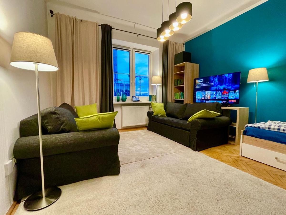 Appartement Super Square Metro X2 Fast Wifi 55'Tv Netflix Hbo Appletv+ Amazontv à Varsovie Extérieur photo