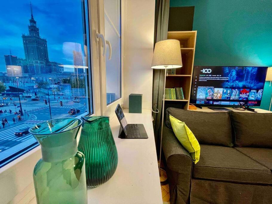 Appartement Super Square Metro X2 Fast Wifi 55'Tv Netflix Hbo Appletv+ Amazontv à Varsovie Extérieur photo