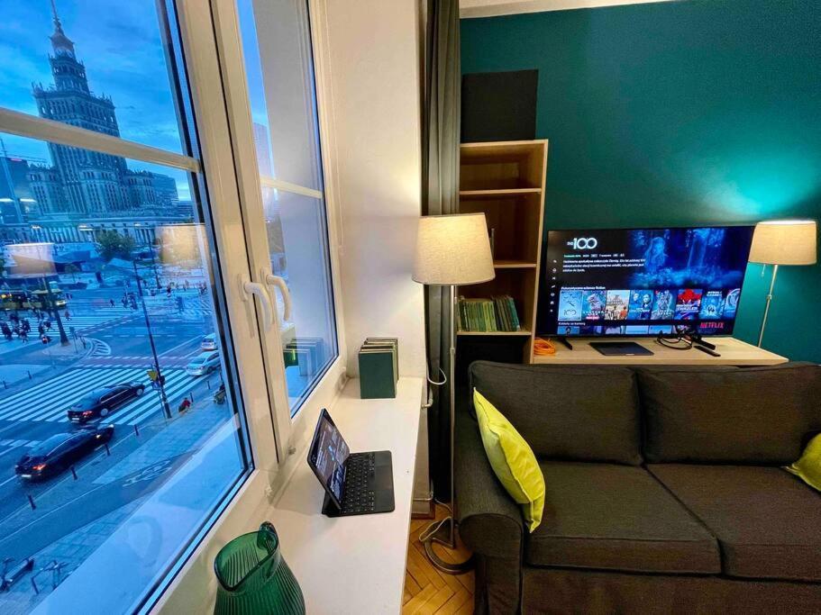 Appartement Super Square Metro X2 Fast Wifi 55'Tv Netflix Hbo Appletv+ Amazontv à Varsovie Extérieur photo