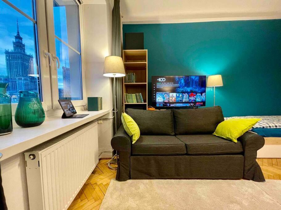 Appartement Super Square Metro X2 Fast Wifi 55'Tv Netflix Hbo Appletv+ Amazontv à Varsovie Extérieur photo